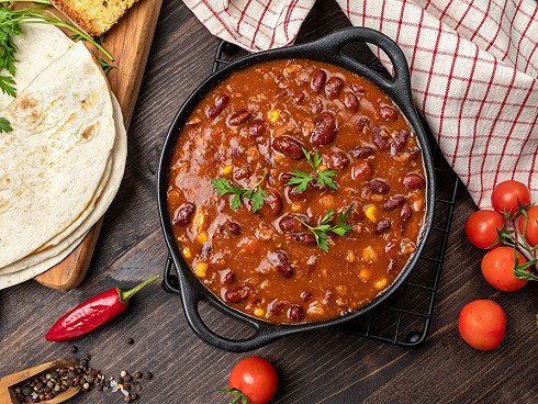 Quel accompagnement prévoir avec un chili con carne ? 4 idées à tester